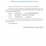 THÔNG BÁO CHUYỂN ĐỊA ĐIỂM TRỤ SỞ LÀM VIỆC