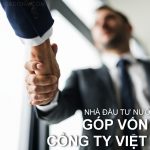 NHÀ ĐẦU TƯ NƯỚC NGOÀI GÓP VỐN, MUA CỔ PHẦN, MUA PHẦN VỐN GÓP TẠI DOANH NGHIỆP VIỆT NAM